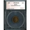 Image 3 : Lot 0639 1865 Indian Head 1C. Plain 5 SEGS MS64 RB