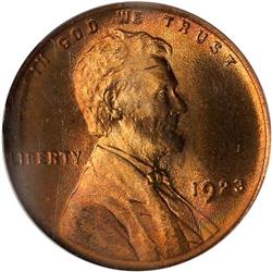 Lot 0671 1923 Lincoln 1C PCGS MS67RD