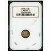 Image 3 : Lot 0683 1855 Silver 3C NGC MS64