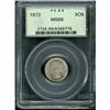 Image 3 : Lot 0688 1872 Nickel 3C PCGS MS66