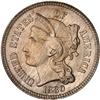 Image 1 : Lot 0690 1880 Nickel 3C PCGS MS66