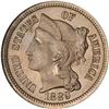 Image 1 : Lot 0691 1889 Nickel 3C NGC MS66