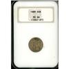Image 3 : Lot 0691 1889 Nickel 3C NGC MS66