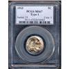 Image 3 : Lot 0703 1913 Buffalo 5C. Type 1 PCGS MS67