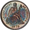 Image 1 : Lot 0733 1879 Liberty Seated 10C NGC MS66