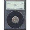 Image 1 : Lot 0735 1883 Liberty Seated 10C PCGS MS63