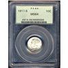 Image 3 : Lot 0742 1917-S Mercury 10C PCGS MS64