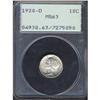 Image 1 : Lot 0743 1920-D Mercury 10C PCGS MS63