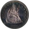 Image 1 : Lot 0756 1861 Liberty Seated 25C PCGS Proof 64