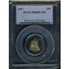 Image 3 : Lot 0762 1867 Liberty Seated 25C PCGS PF65 CAM
