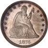 Image 1 : Lot 0766 1876 Liberty Seated 25C NGC MS64