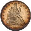 Image 1 : Lot 0809 1860 Liberty Seated 50C NGC MS65