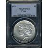Image 3 : Lot 0872 1921 Peace $1 PCGS MS64