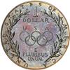 Image 2 : Lot 0984 1988-D Olympic $1 NGC MS69