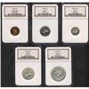 Image 3 : Lot 1001 1938 Proof Set NGC Certified PF64 to PF67