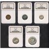 Image 3 : Lot 1004 1941 Proof Set NGC Certified PF64 to PF66