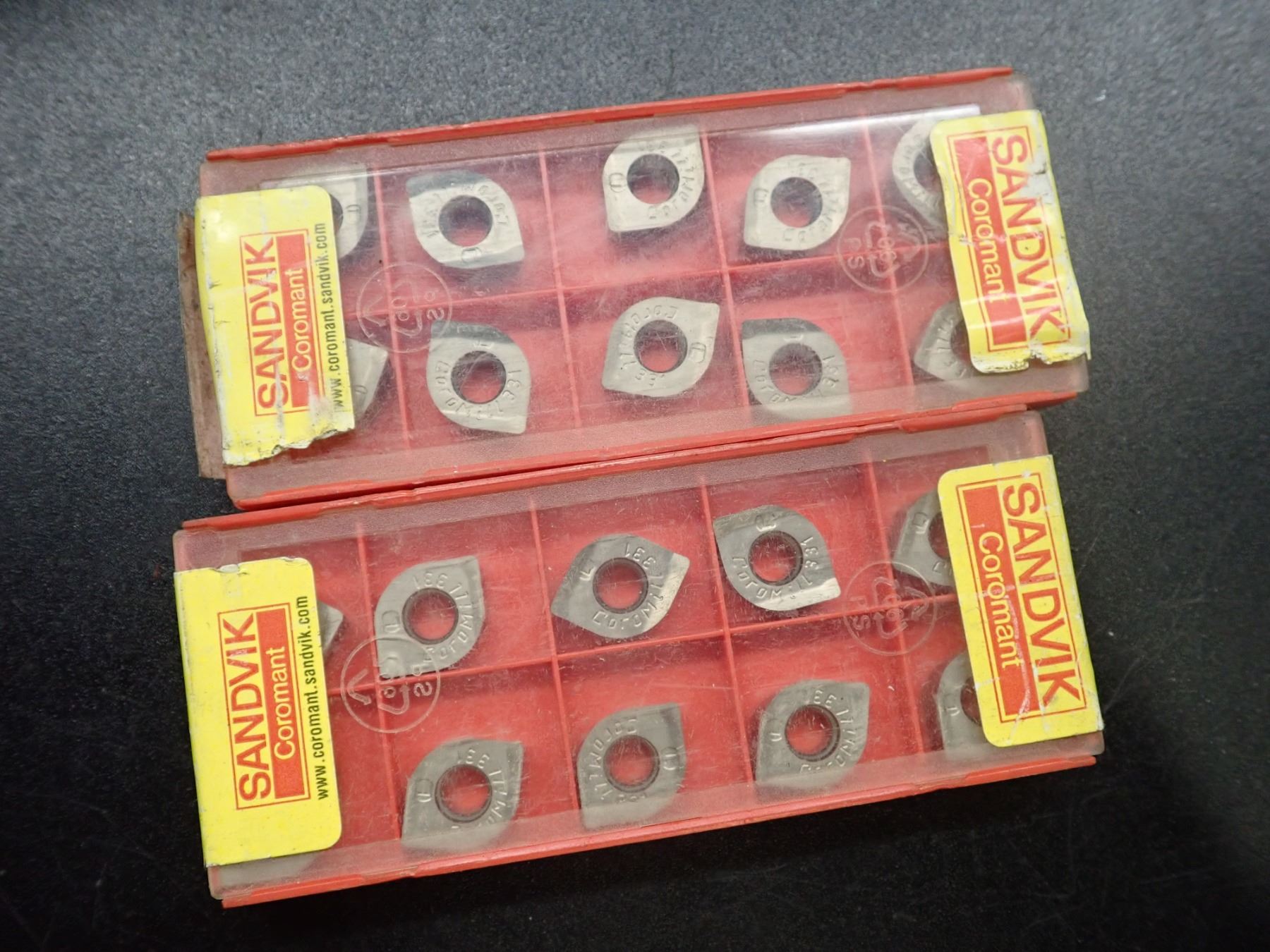 New Sandvik Carbide Inserts, P/N: R331.1A-115063H-WL - BTM Industrial