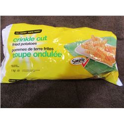 FROZEN:  NN CRINKLE CUT FRIES (1 KG) - PER BAG
