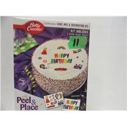 BETTY CROCKER CELEBRATION CAKE MIX & DECORATING KIT (432 G) - PER BOX