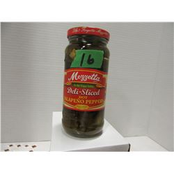 MEZZETTA DELI SLICED HOT JALAPENO PEPPERS (473 ML) - PER JAR