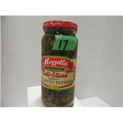 MEZZETTA DELI SLICED TAMED JALAPENO PEPPERS (473 ML) - PER JAR