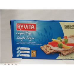 RYVITA LIGHT RYE WHOLE GRAIN CRISP BREAD (200 G) - PER PACKAGE