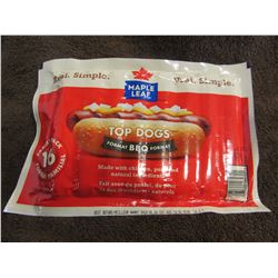 MAPLE LEAF TOP DOGS (900 G) - PER PACKAGE