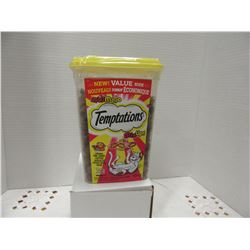 TEMPTATIONS MIXUPS CAT TREATS (CHICKEN, BEEF, TURKEY) (454G) - PER TUB