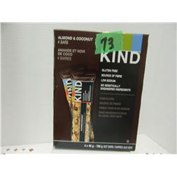 KIND ALMOND & COCONUT BARS (4 X 40 G) - PER BOX