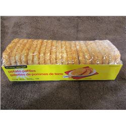 NN POTATO PATTIES (1.2 KG) (20 PIECES) - PER BAG