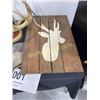 Image 1 : Wooden Deer Wall Picture