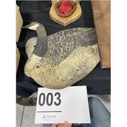 Lot of 2 Vintage Paper Goose Decoys