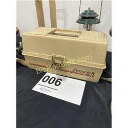 Vintage Fishing Tackle Box w/ Tackle