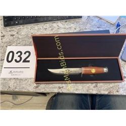 Falkner Buffalo Bill Bowie Knife & Case