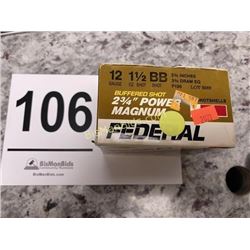 Federal Buffered Shot 2 3/4'' Power Magnum BB