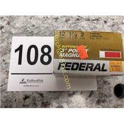 Federal Buffered Shot 3'' Power Magnum 12 Gauge 2