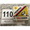 Image 2 : Federal Buffered Shot 3'' Power Magnum 12 Gauge
