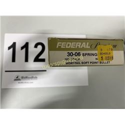 20 Rounds of Federal Premium 30-06 Springfield
