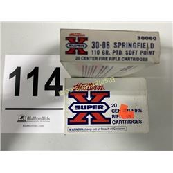 40 Rounds of Western Super X 30-06 Springfield