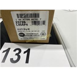 500 Rounds of 45 Auto 230 Gr. Case Ammo