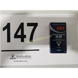 50 Rounds of CCI 22 LR Segmented HP Subsonic Ammo