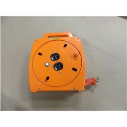 ROLL OF EXTENSION CORDS C/W RESET BUTTON