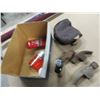 Image 1 : BOX OF TOILETRIES, HAMMER HEADS, MISC