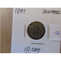 1897 DENMARK TEN ORE
