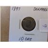 Image 1 : 1897 DENMARK TEN ORE