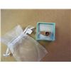 Image 1 : 10 KT GOLD FILLED RAINBOW TOPAZ & PINK SAPPHIRE RING