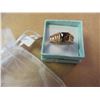Image 2 : 10 KT GOLD FILLED RAINBOW TOPAZ & PINK SAPPHIRE RING