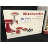 Image 2 : KITCHEN AID 5 QT STAND MIXER IN BOX  WITH KITCHEN AID METAL FOOD GRINDER