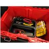 Image 2 : MILWAUKEE TOOL BOX WITH ASSORTED TOOLS