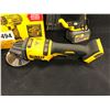Image 3 : 4 DEWALT TOOLS,  CIRCULAR SAW WITH 20V, FLEXVOLT DCG414 ANGLE GRINDER